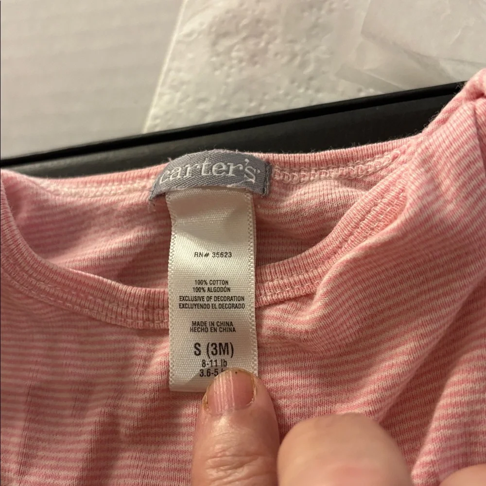 Carters charming pink